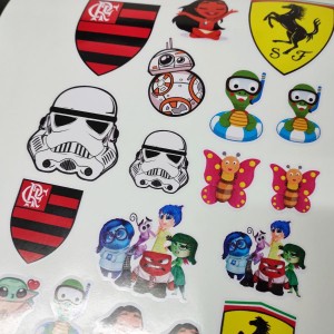 Etiquetas - Tamanho Personalizado Adesivo Vinil 0.10 Tamanhos Variados    